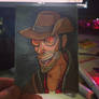 Artist's Trading Card - TF2 RED Sniper