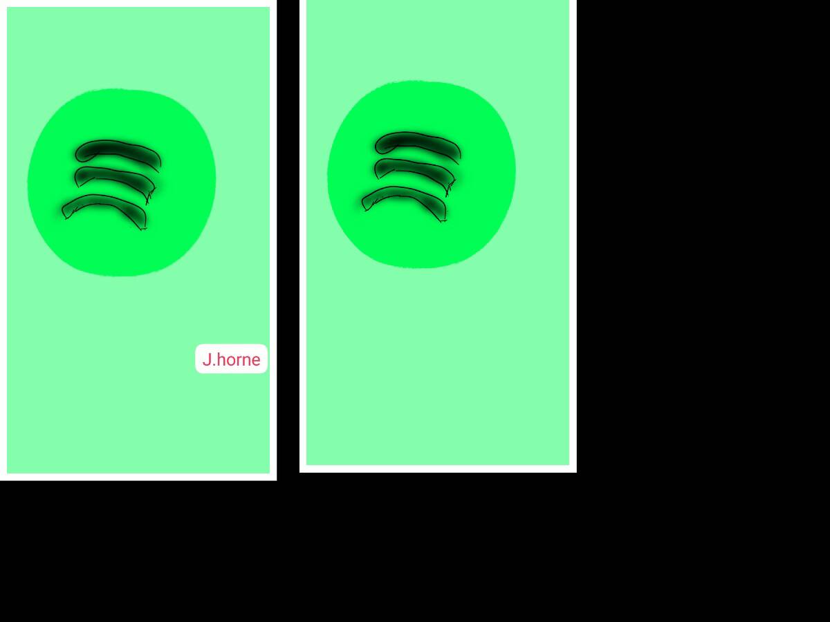 Spotify logo design by janjan68 on DeviantArt