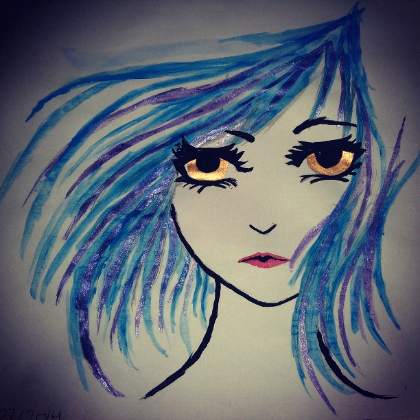 Blue Hair