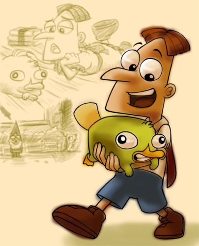 Doof and Perry on DrD-s-Evil-Inc - DeviantArt 