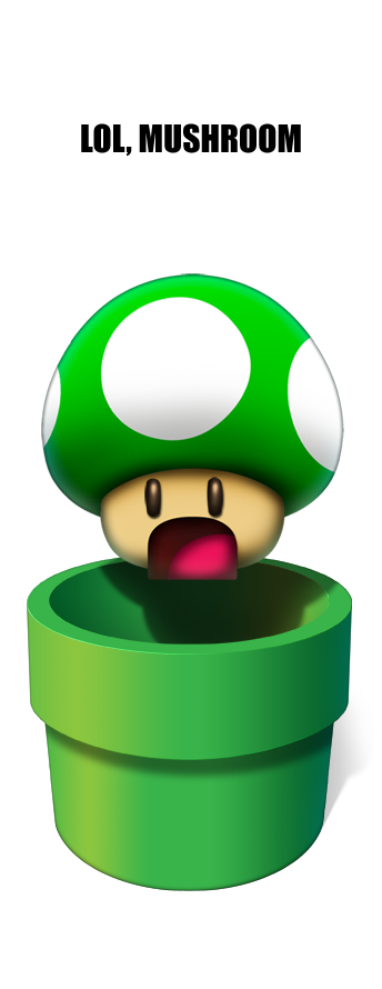 1up Noes Mushroom