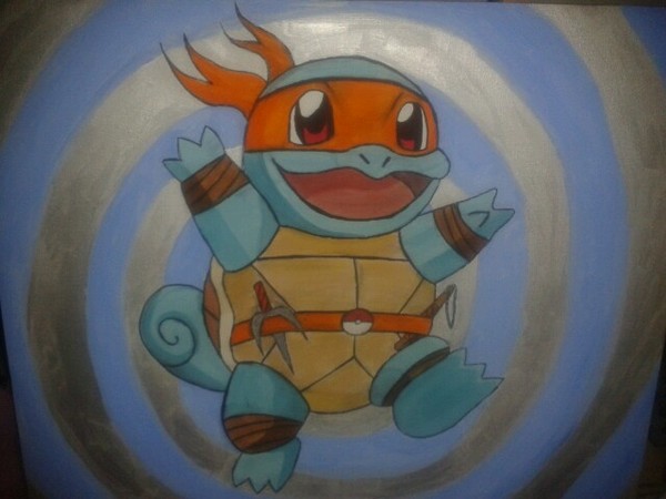 Teenage Mutant Ninja Squirtle!