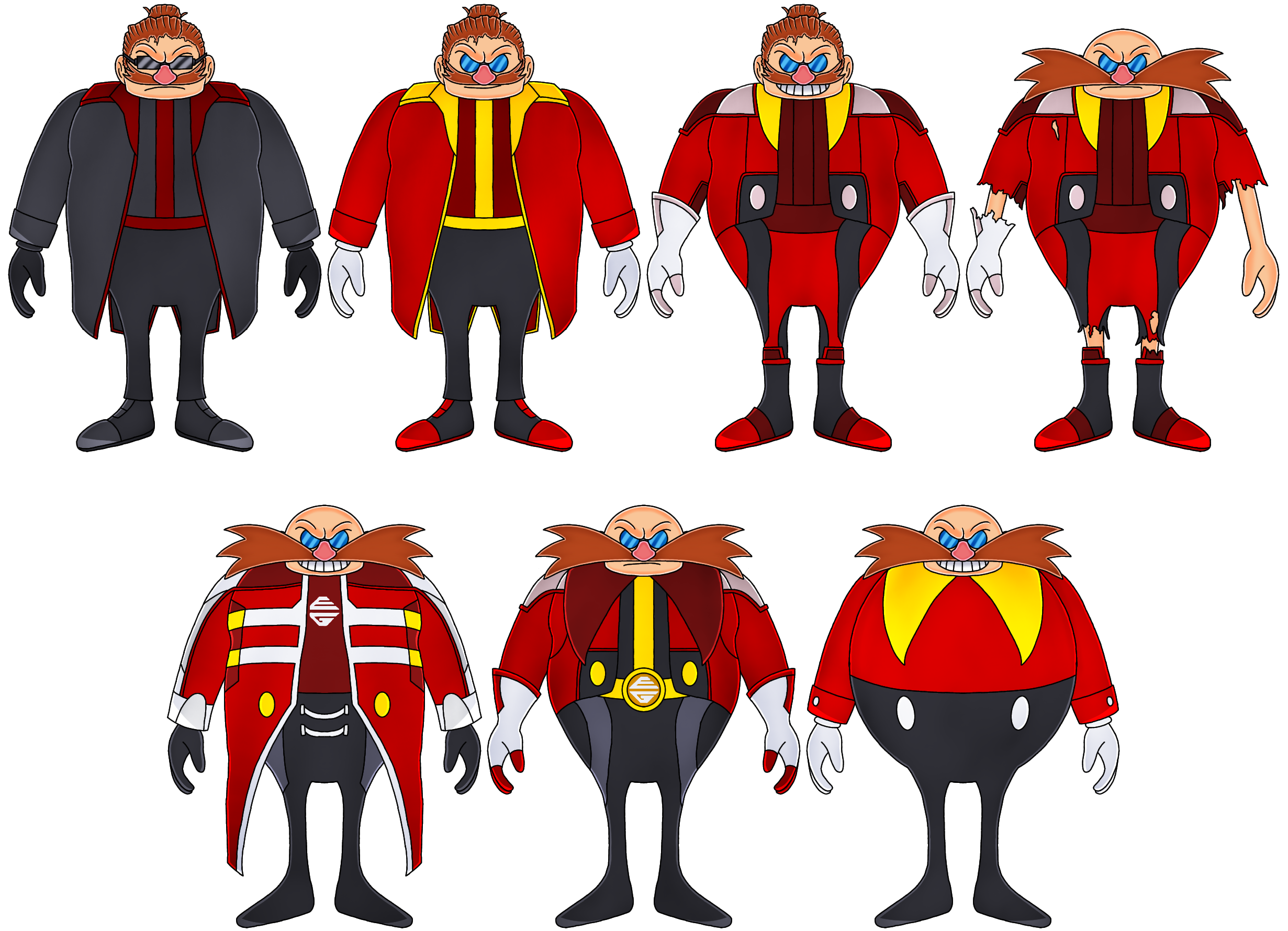 Young dr eggman (with classic in it as well.) by iron-dude on DeviantArt