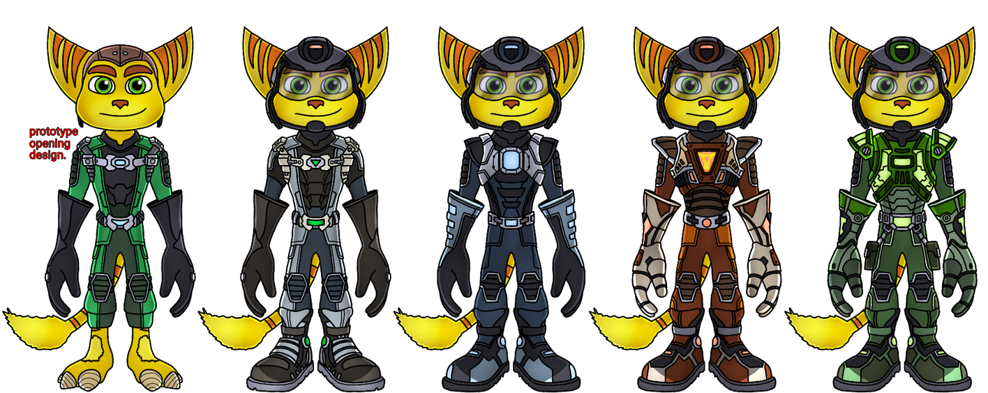 Ratchet up your arsenal version by iron dude on DeviantArt