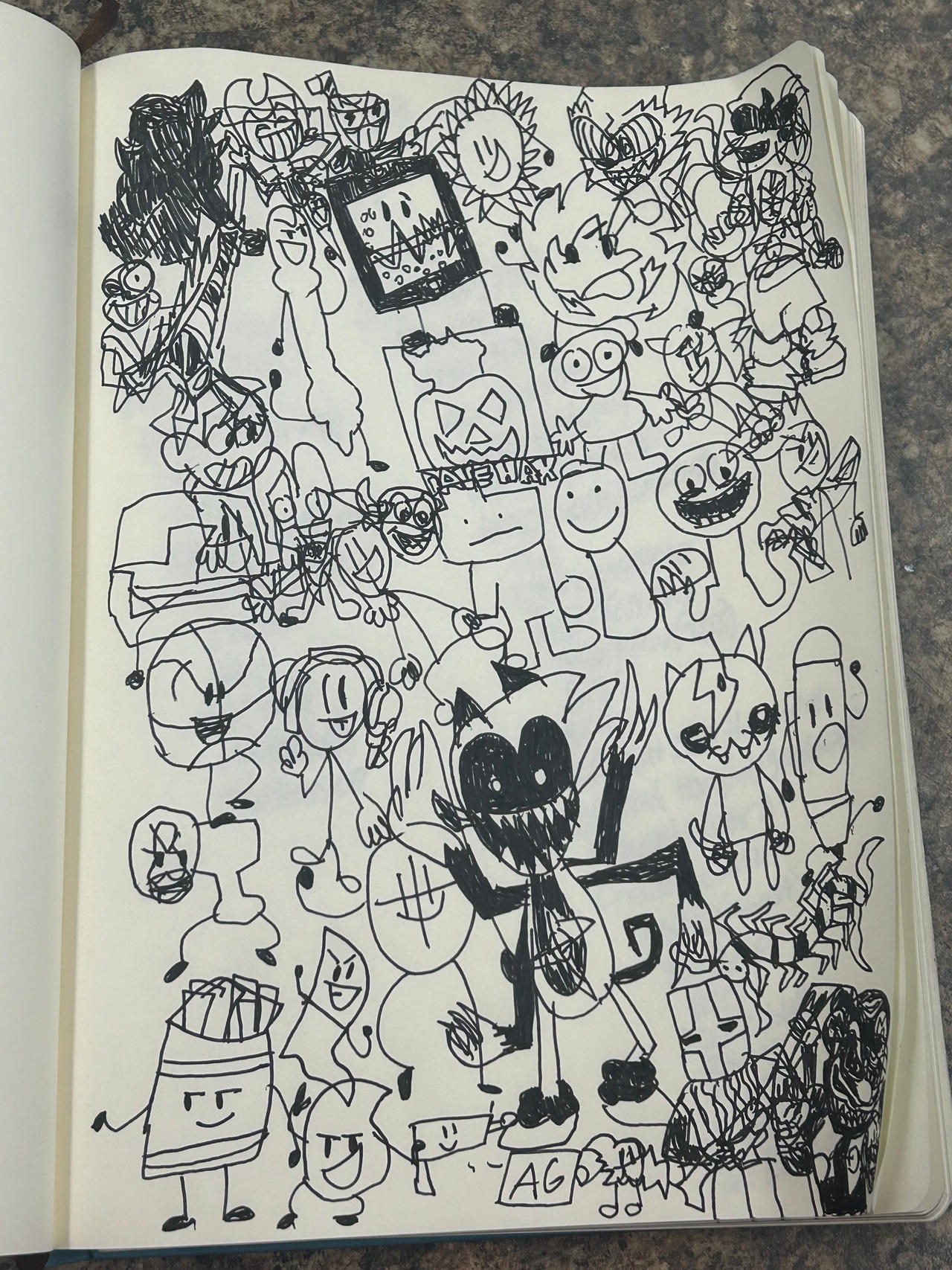 Random Deviantart Ultimate Random Sketch by ag4322 on DeviantArt