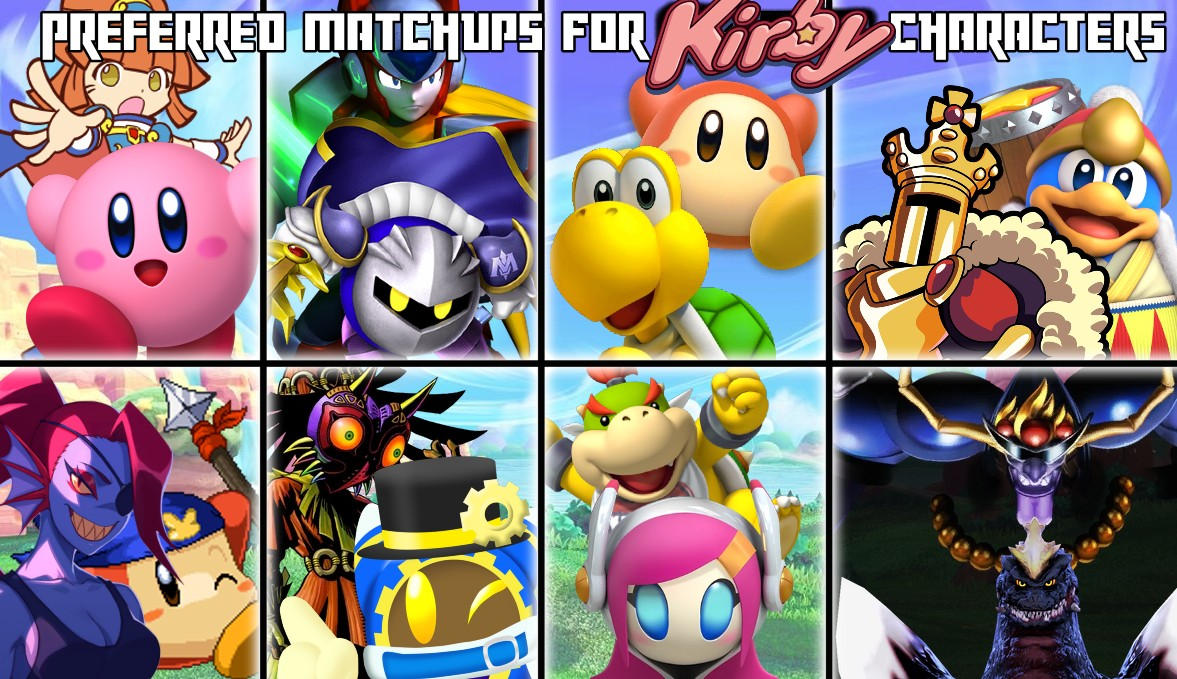 Kirby Matchups by ThenewAOImproved on DeviantArt