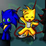 Sonic, Tails and Shadow Chibis