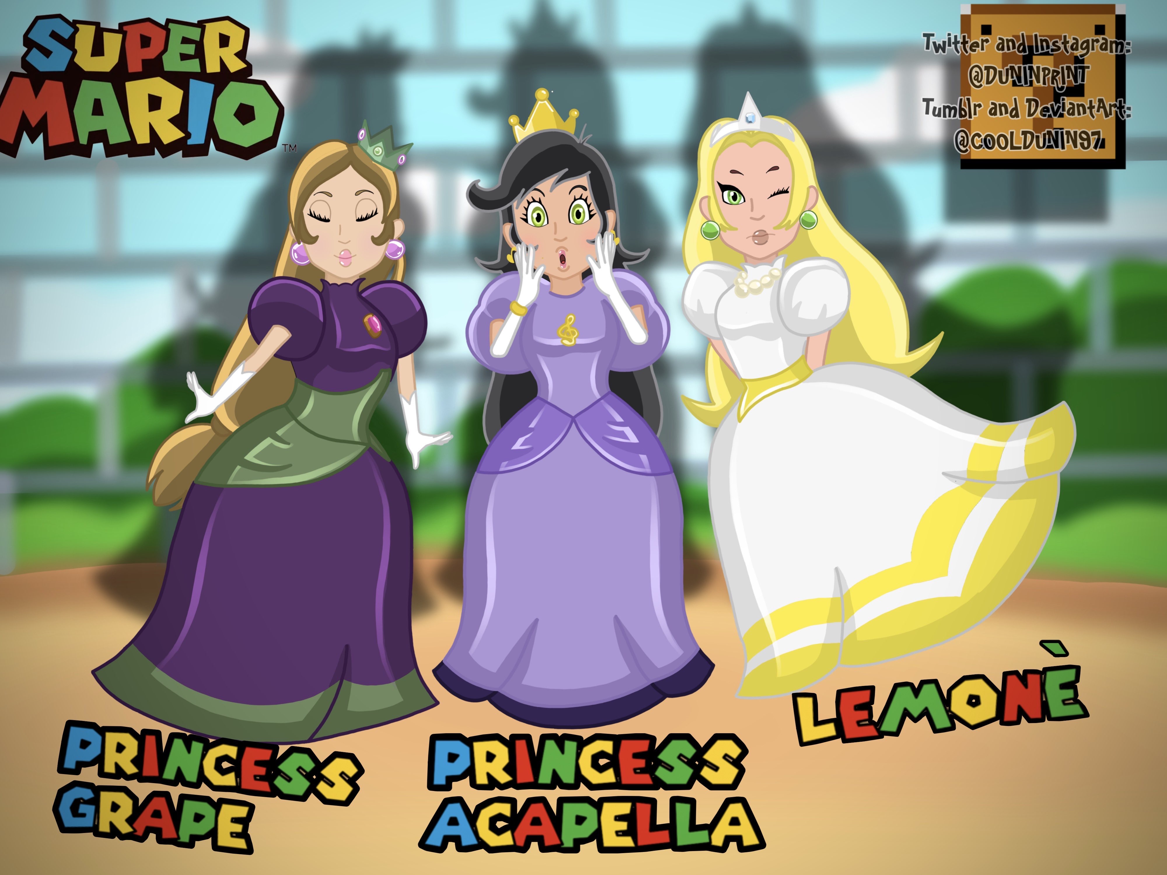 Super Mario - Super Crown Princessess (Gacha Club) by SplatGojira on  DeviantArt