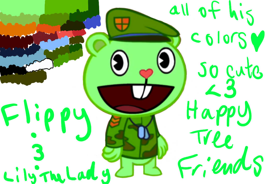 Flippy and All of his Colors 6/7/24 HTF by LilytheLady on DeviantArt