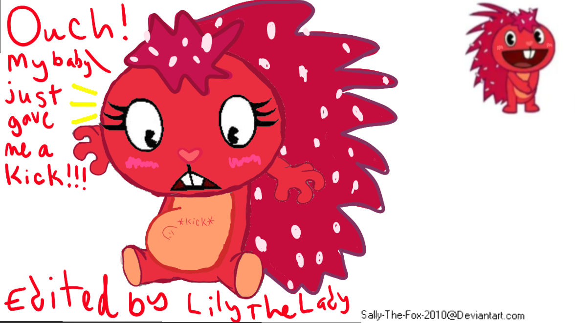 Flaky's baby Kicked!!! :3 HTF by LilytheLady on DeviantArt