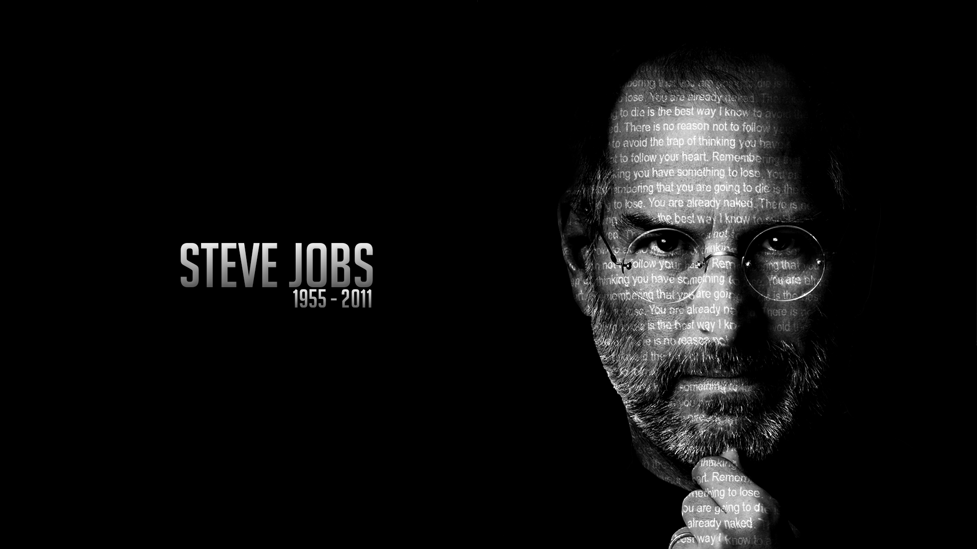 Steve Jobs Image Typography Wallpaper By Designedby Jack On Deviantart Steve Jobs Image Typography Wallpaper By Designedby Jack On Deviantart