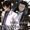 Tyki - black and white