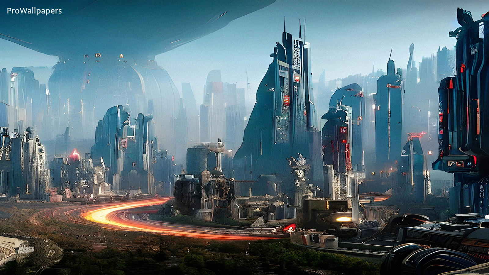 Alien City by ProWallpapers on DeviantArt