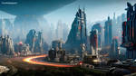 Alien City by ProWallpapers