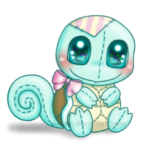 FREE Squirtle Snuggly (Page Doll)
