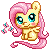 FREE Icon / Avatar : Fluttershy by Sarilain