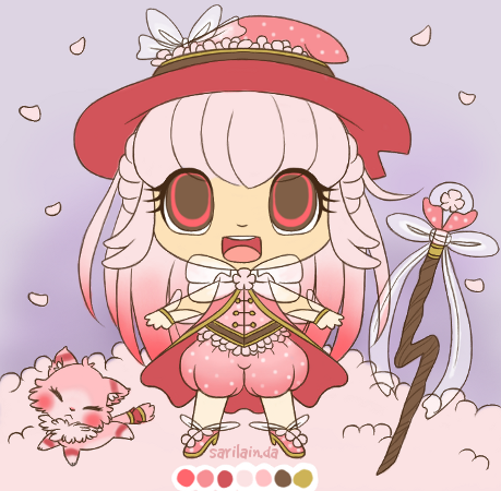 [Adoptable] Sakura Mage