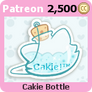 Cakie Bottle