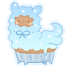 Alpacake Cupcake