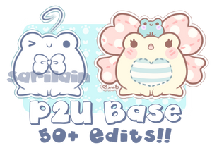 P2U Froggie Base - 50+ Edits!! by Sarilain