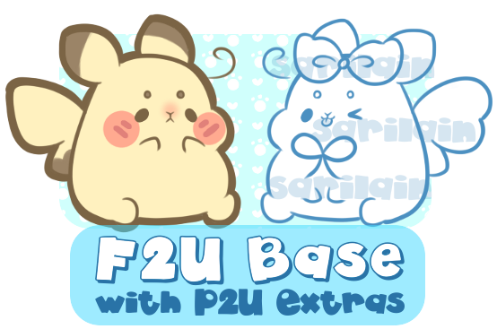 F2U Pikachu Base with P2U Extras!