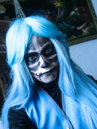 Make Up. Skull Girl