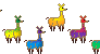 endless chain of llamas
