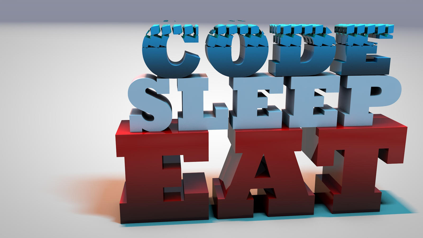 Eat Sleep Code Wallpaper HD