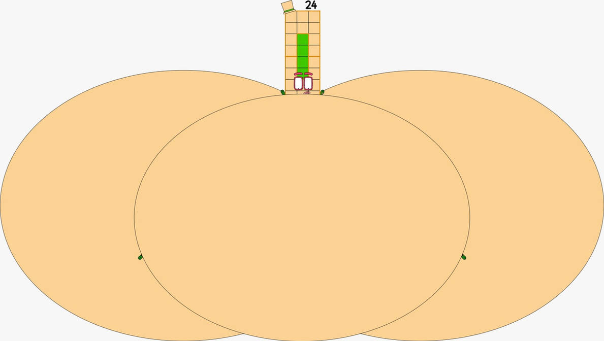Number Blocks Inflation 2 Numberblocks 24 Blob Inflated V2 by urduboy on DeviantArt