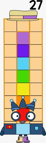 Numberblocks Fanmade 27's New Look for 2024 by urduboy on DeviantArt