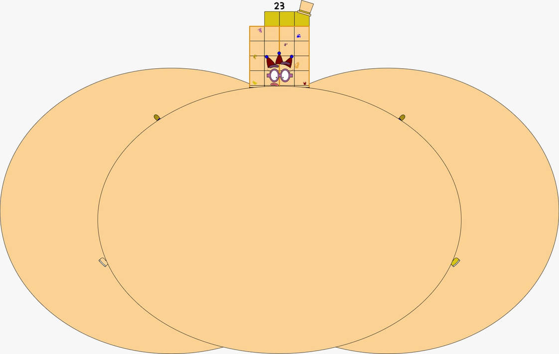 Numberblocks Fanmade 23 Blob Inflated by urduboy on DeviantArt