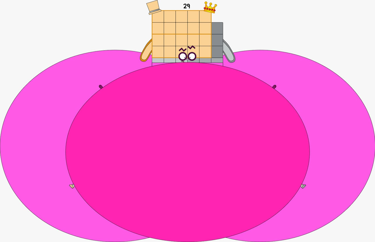 Numberblocks Fanmade 29 Blob Inflated by urduboy on DeviantArt