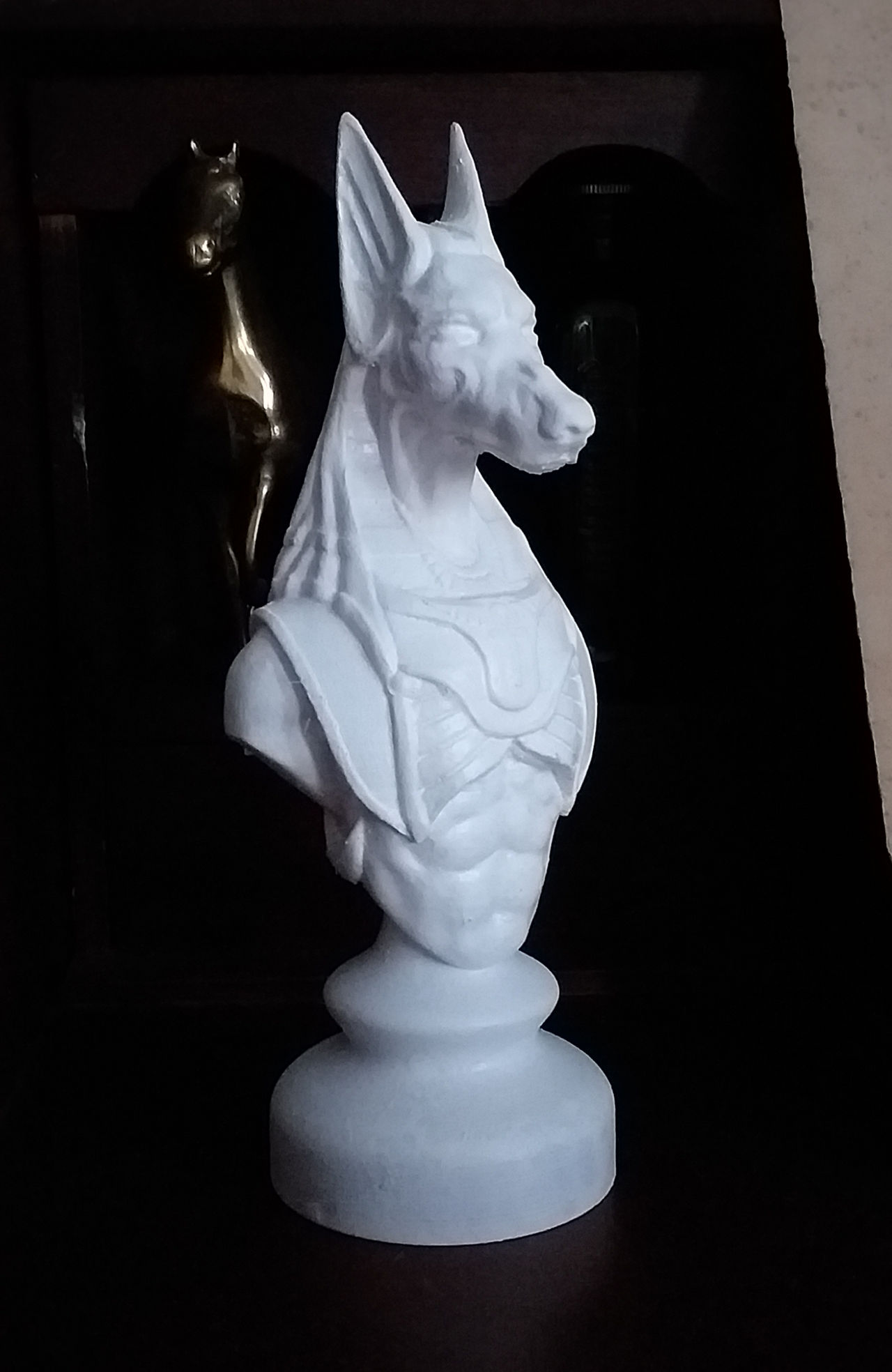 Anubis Rabbit ANUBIS BUST by kinky-rabbit on DeviantArt