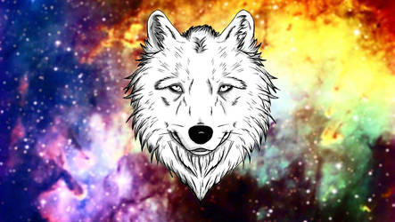 A wolf in a Space