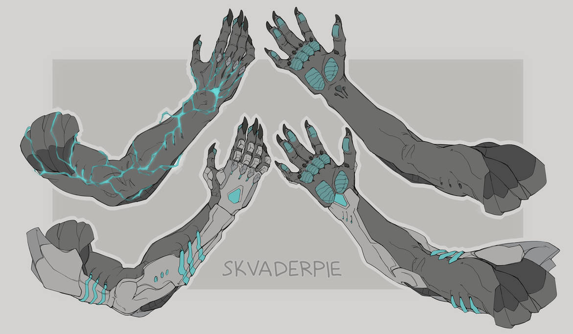 ref hand redesign - cmm by SKVADERPIE on DeviantArt
