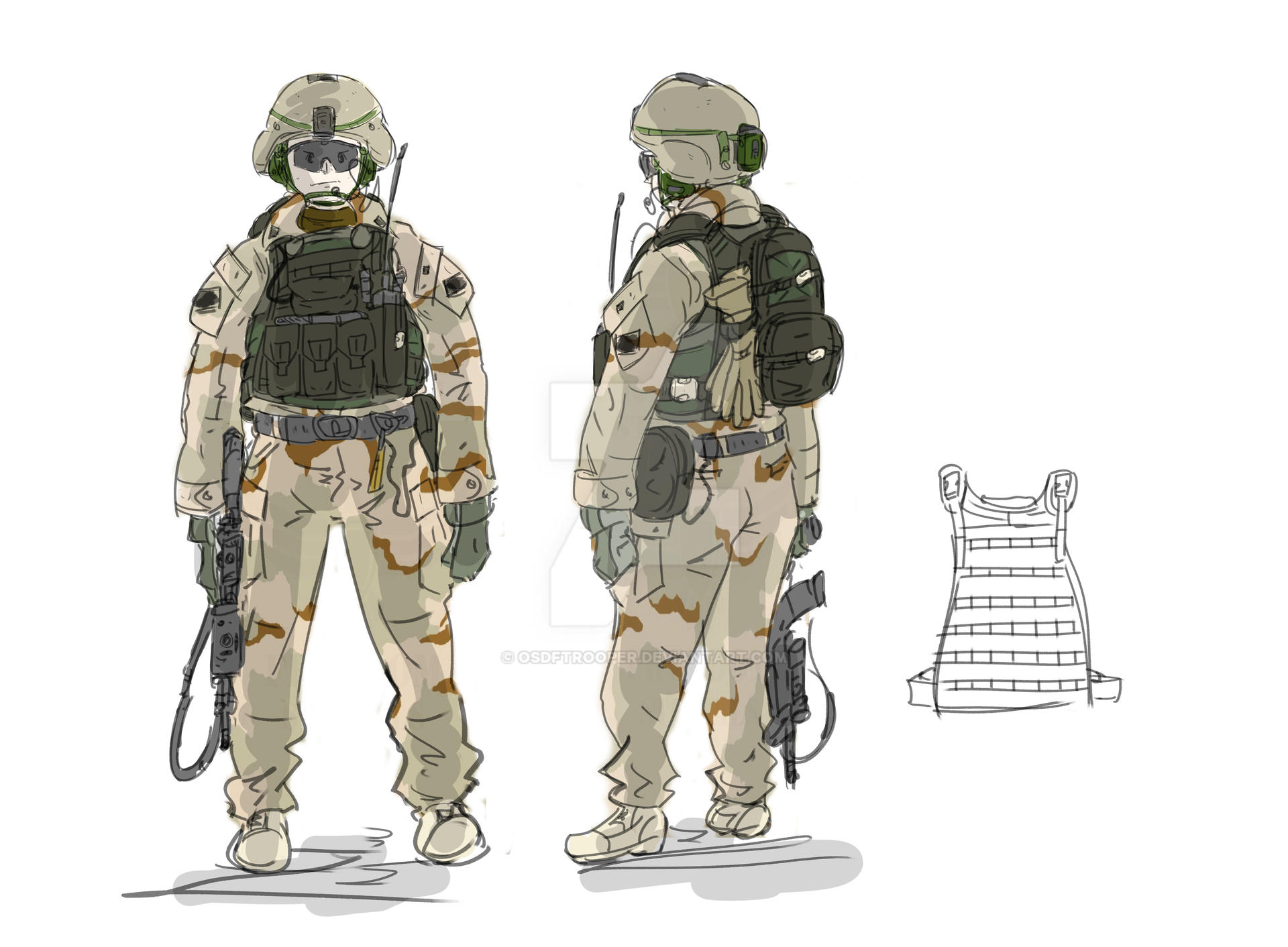 Army Ranger (2005 Iraq Campaign) by OSDFTrooper on DeviantArt