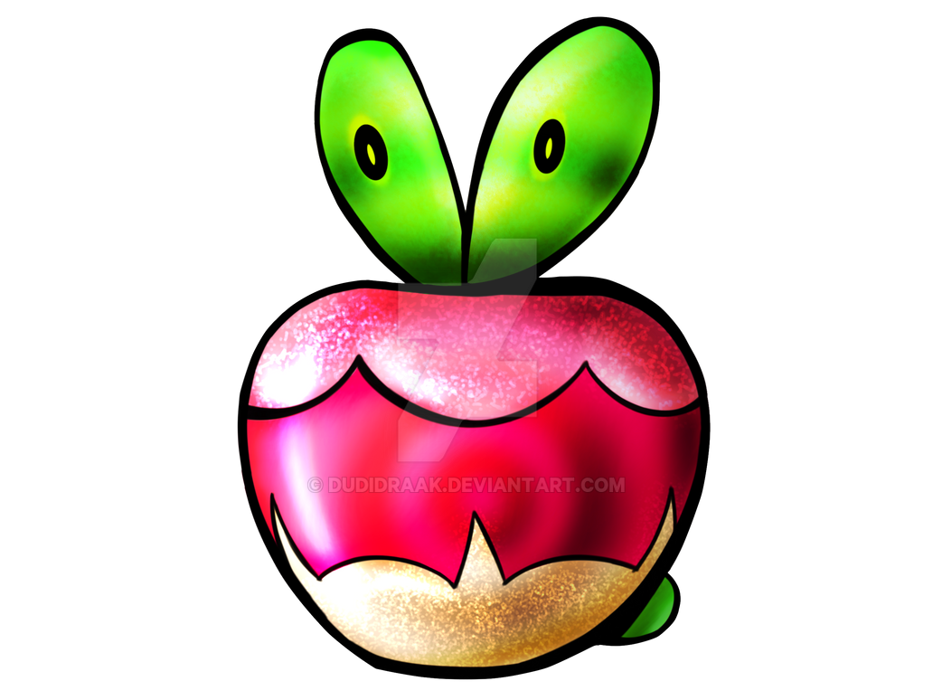 Applin sticker by dudidraak on DeviantArt