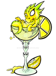 Lemon cocktail dragon by dudidraak