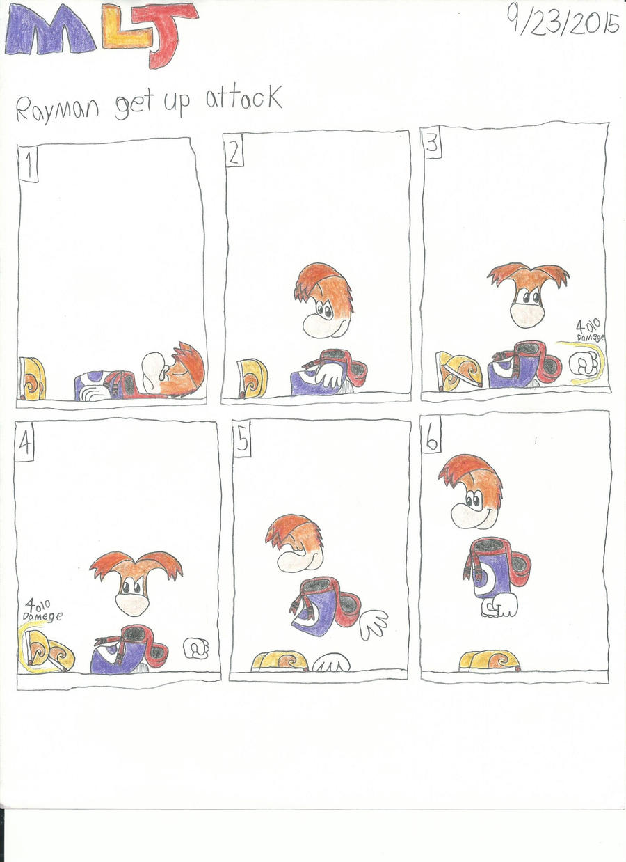 Rayman get up attack frames by HeckleJack on DeviantArt