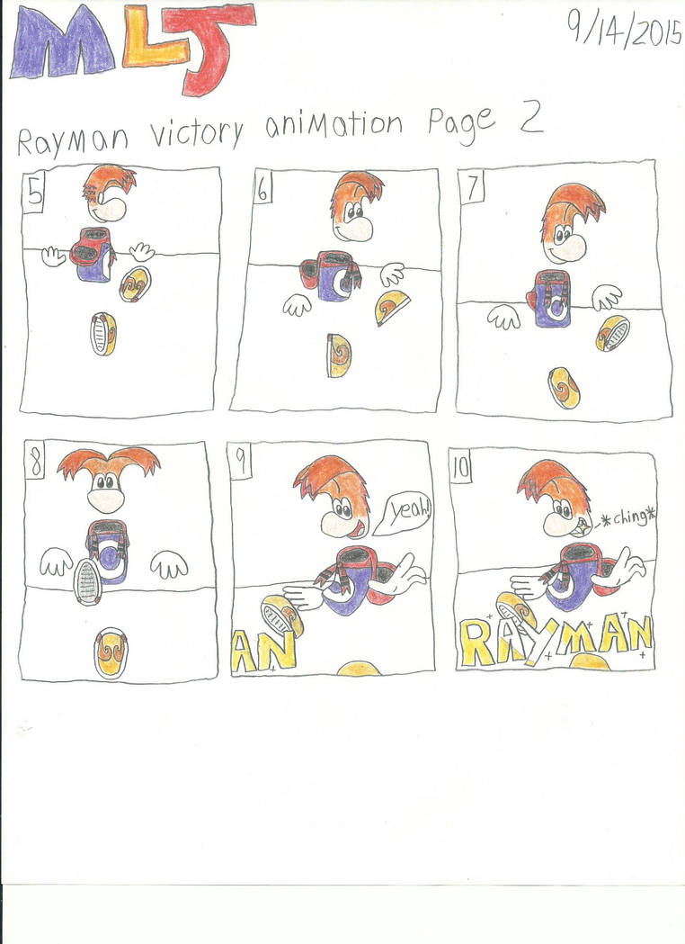 Rayman Victorey 3 frames page 2 by HeckleJack on DeviantArt