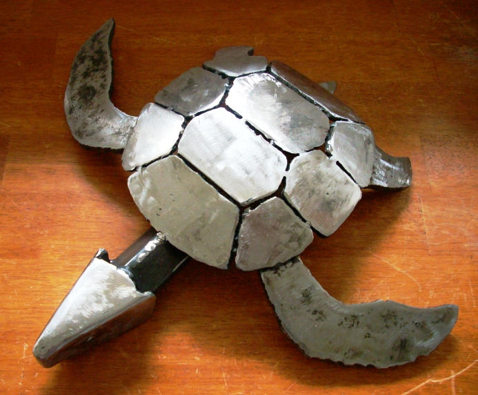 Turtle Wielded Shell commission turtle welded statu by edstuff on DeviantArt