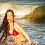in water