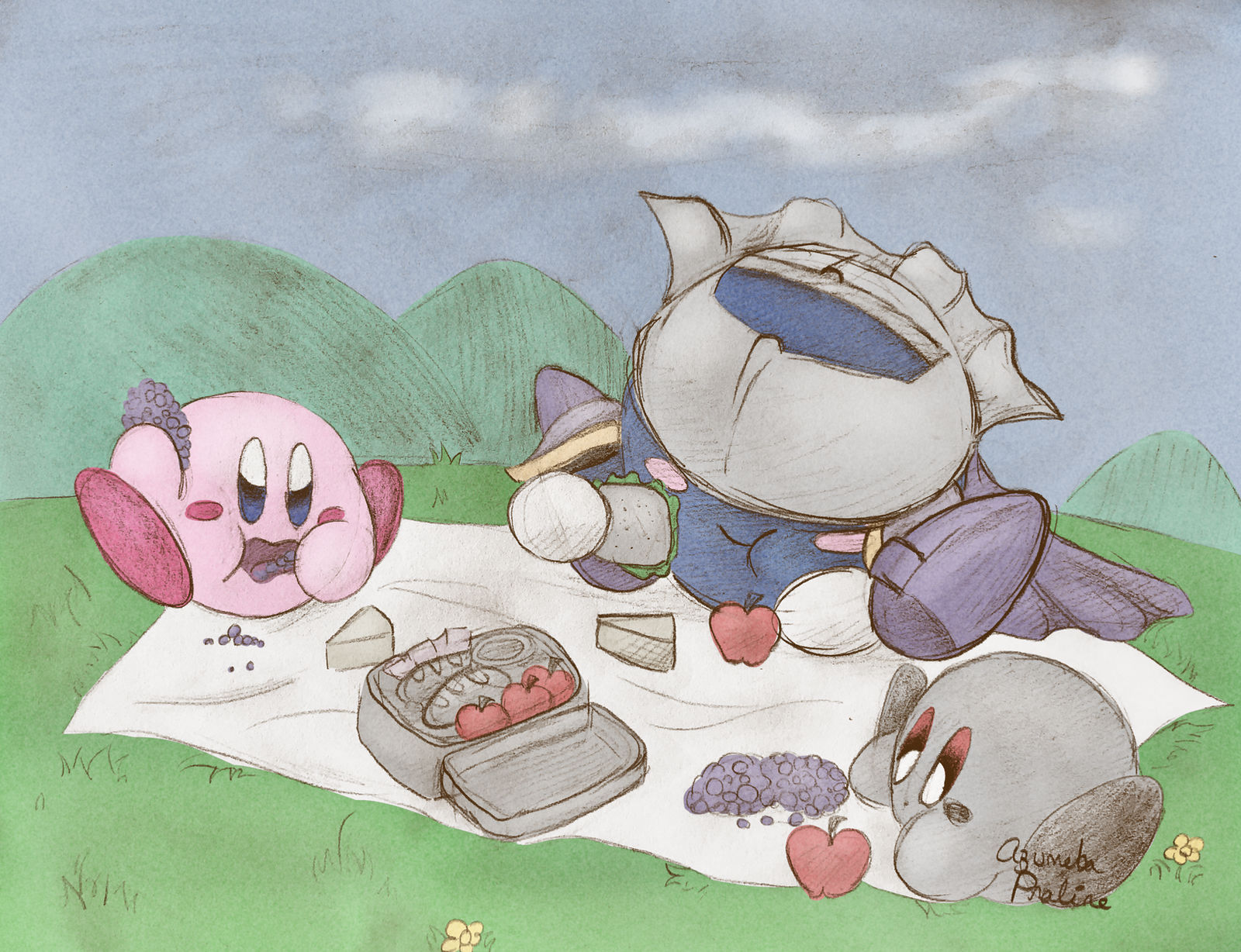 Happy Father's Day! Kirby Fanart by AzumetaPraline on DeviantArt