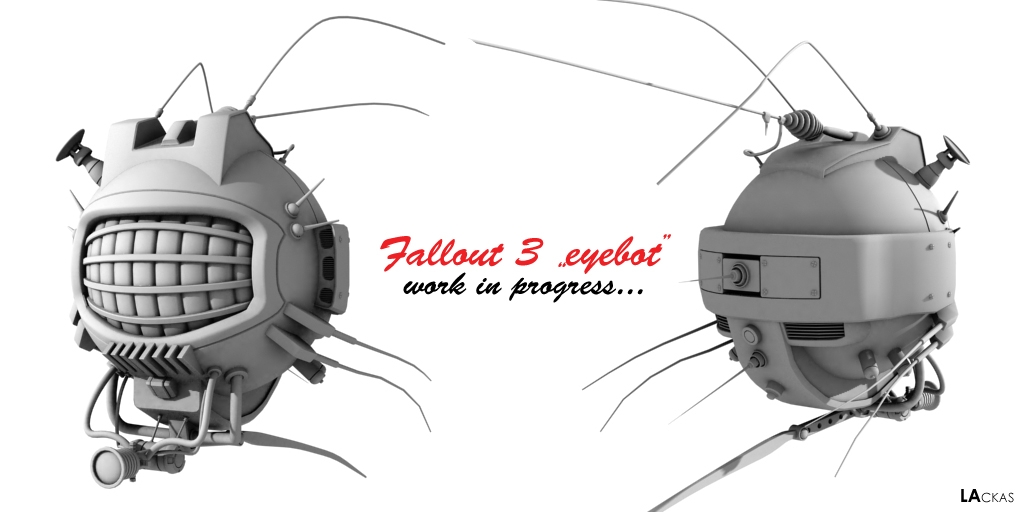 Fallout 3 Eyebot w.i.p.