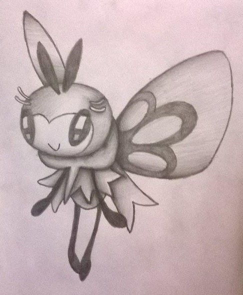 Drawing #163 Ribombee - Pokemon