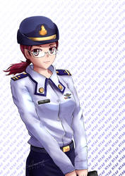 Royal Thai Airforce Officer by Anomonny