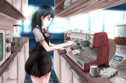 Rikka the Barista