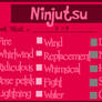 Kuroku Ninjutsu Stat Card