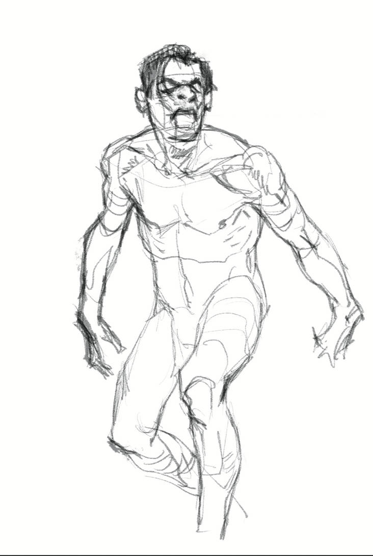 Anatomy doodle by SaraScalia96 on DeviantArt