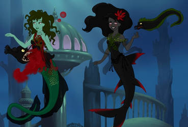 Scary mermaids